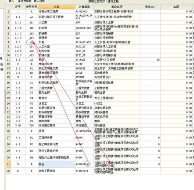 清单计价规范中价差怎样调整