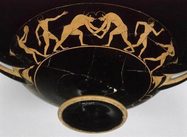 古希腊彩陶作品