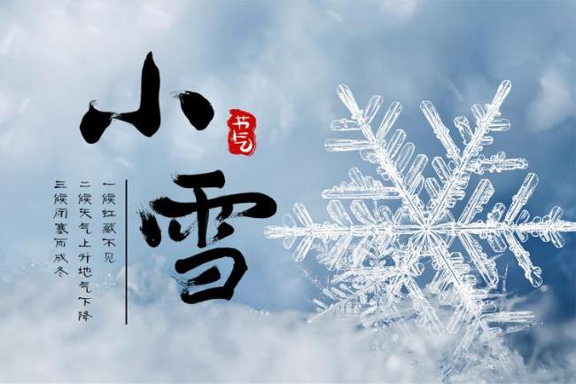 一般哪个节气容易下雪