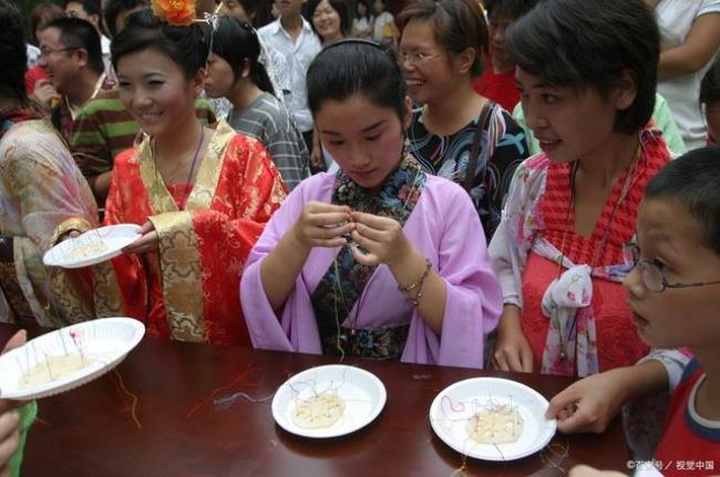 乞巧中红丝是什么意思