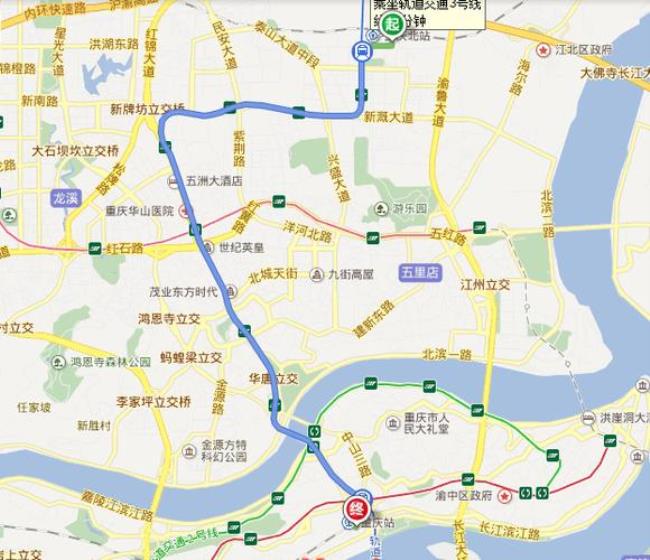 重庆汽车北站有地铁吗