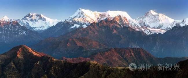 喜马拉雅山五大峰