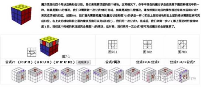 三阶魔方上帝公式