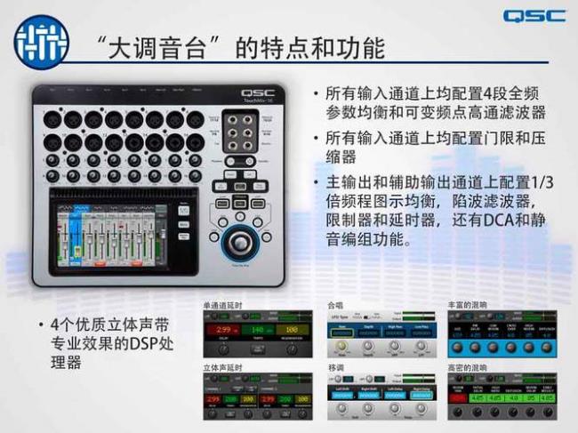 数字调音台如何正确使用