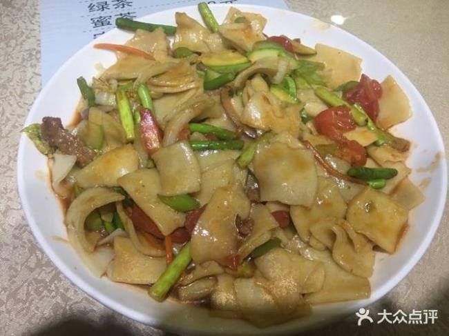 兰州牛肉炒面片正宗做法