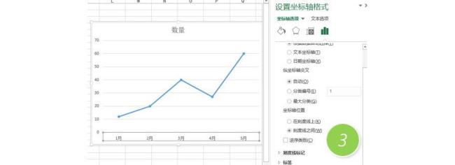 excel坐标轴如何换交点