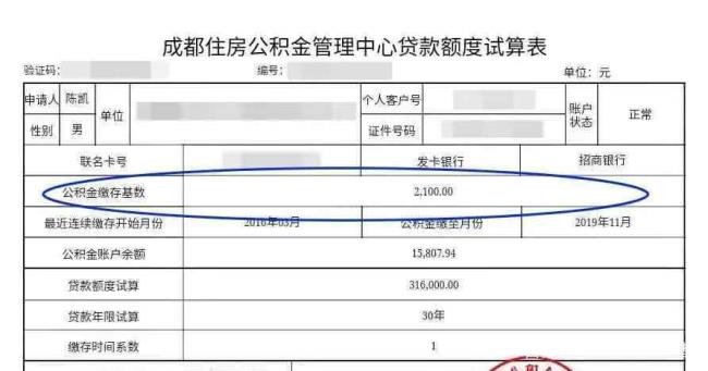 20000底薪每月公积金交多少