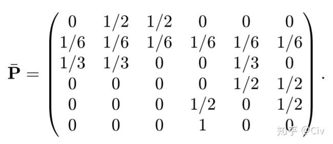 马尔可夫转移概率矩阵怎么求
