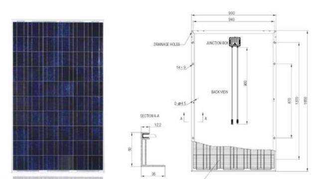 650w太阳能板尺寸