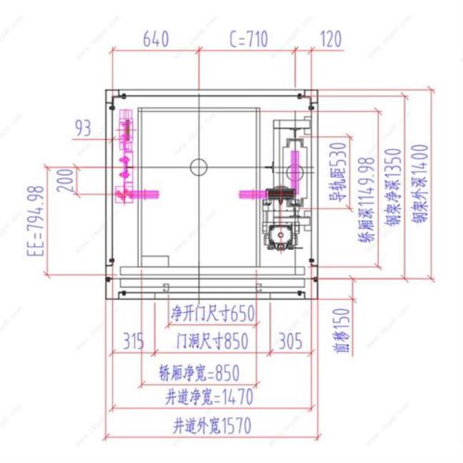 安装家用电梯需要预留多大尺寸