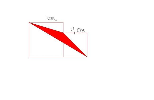 三角形加正方形的面积怎么算