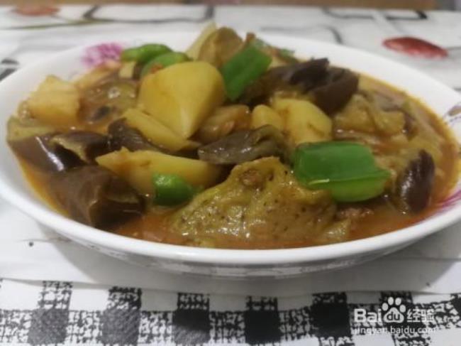 羊肉炖茄子土豆的家常做法