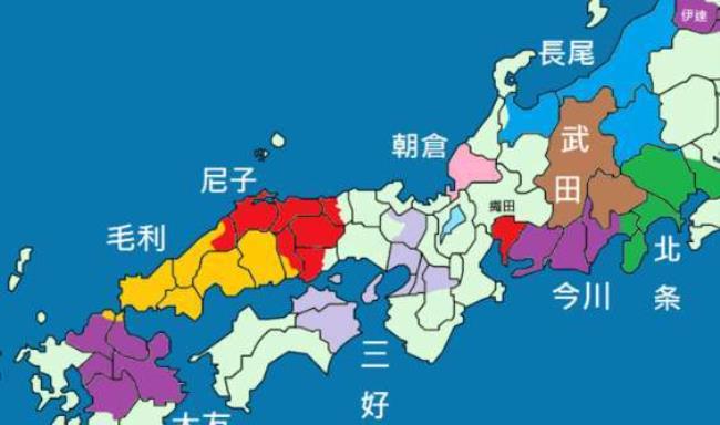 关于日本战国时的形容