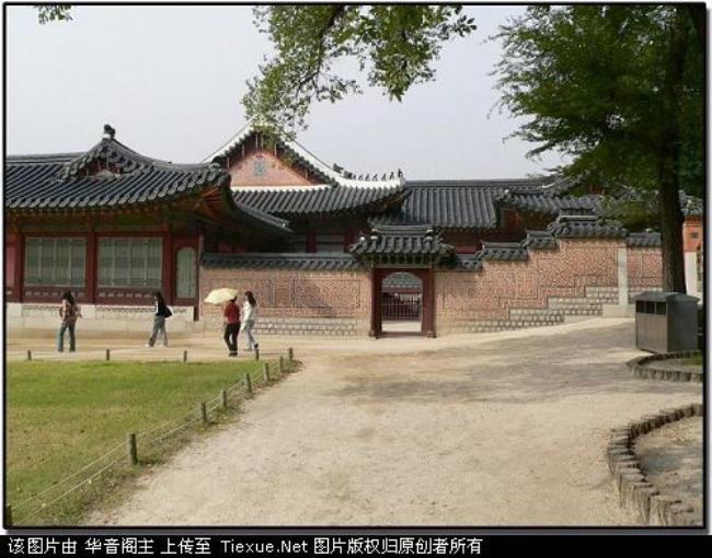 韩国宫殿内部布局