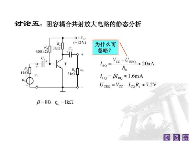 放大电路的基本分析方法