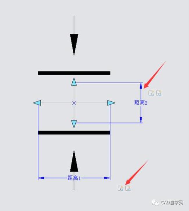 cad直角箭头怎么画