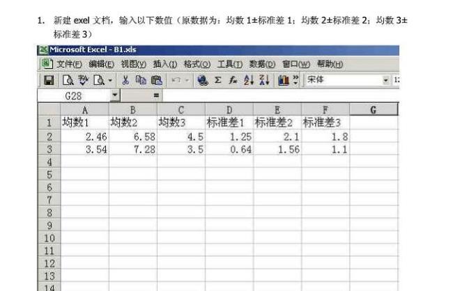 excel中标准差计算公式是什么