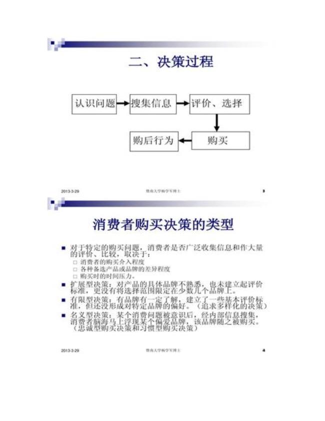 简述消费者购买决策过程