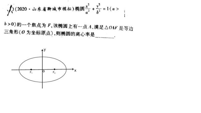 椭圆准线推导