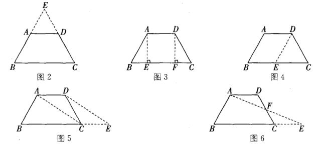 梯形的对称轴怎么画