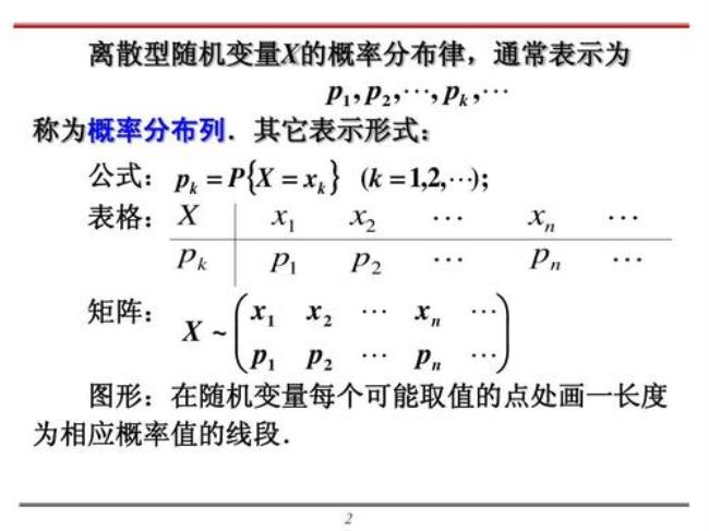 随机变量及概率分布讲解