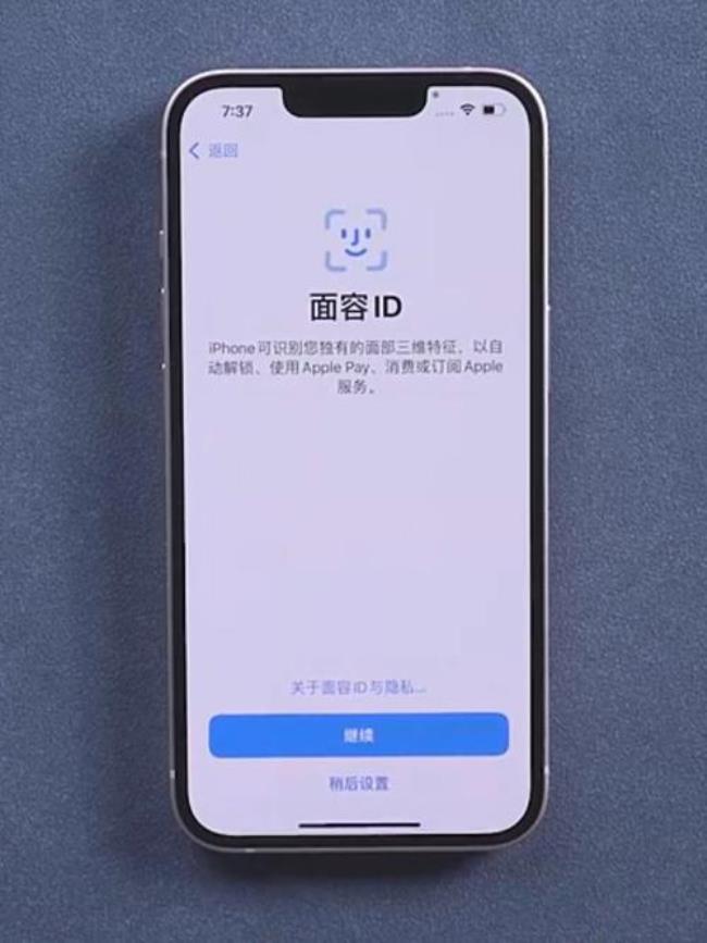 苹果12启动面容id密码是什么