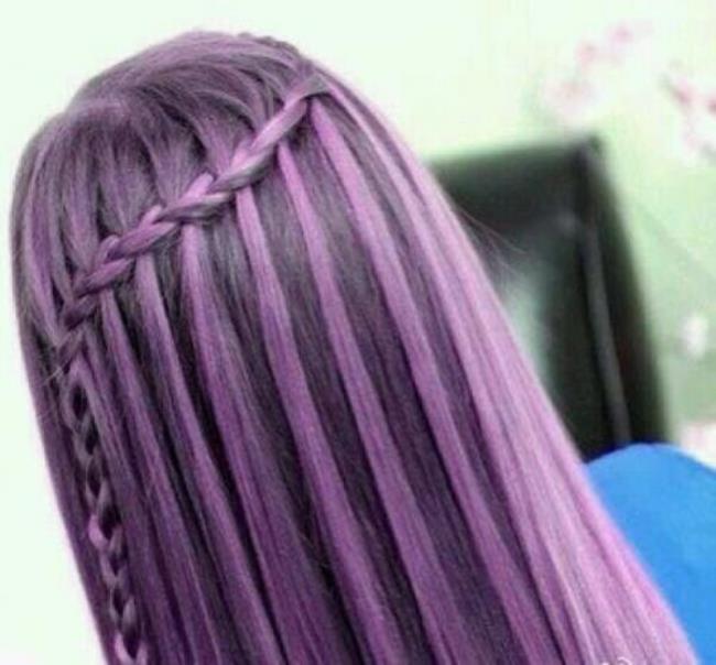 一紫色头发好看吗