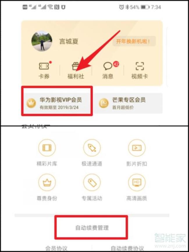 怎么取消影视vip自动续费
