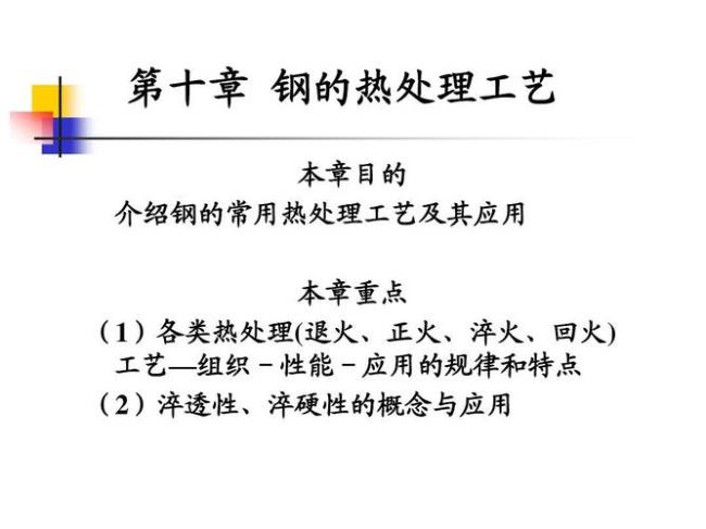 普通热处理包括哪些