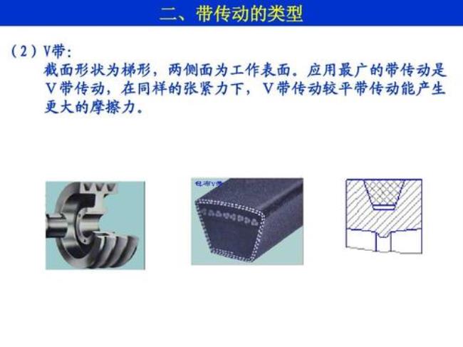 v带传动的张紧装置通常采用