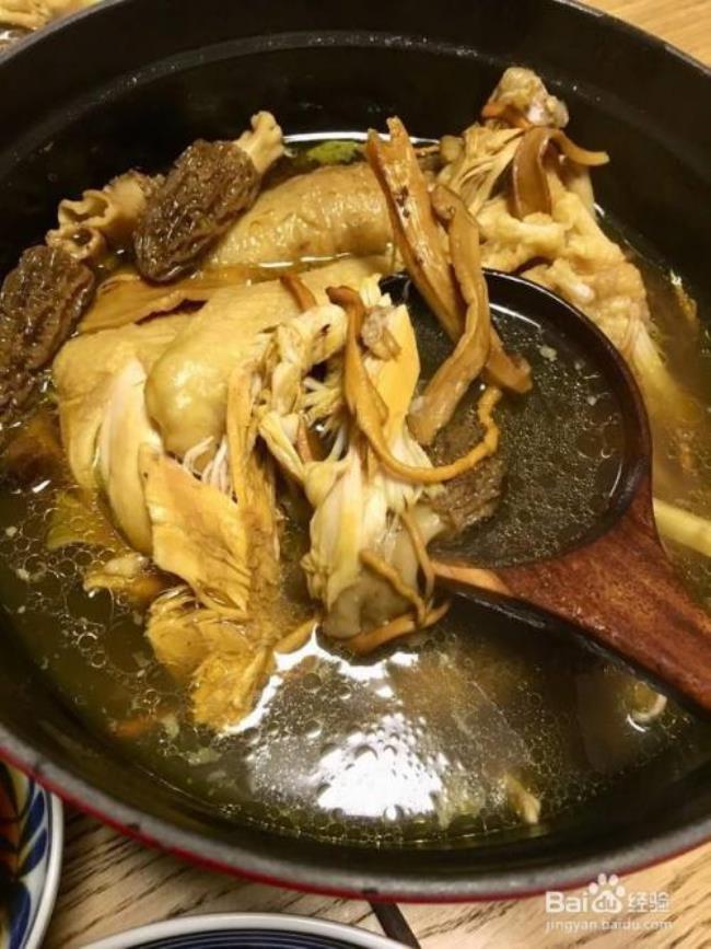 法式羊肚菌炖鸡怎么做