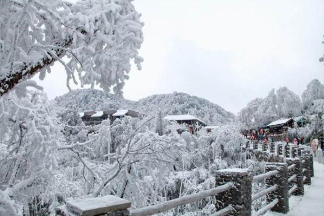 12月重庆哪些地方下雪