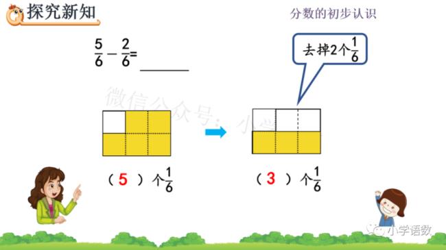 三年级数学分子分母讲解