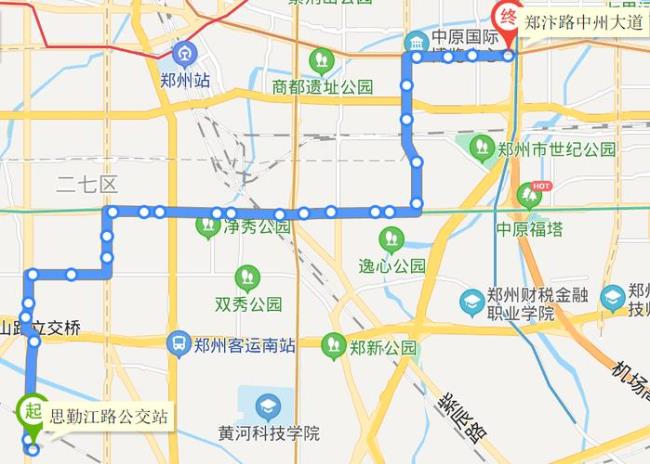 郑州b4路公交车路线