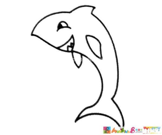 10大最可怕鲨鱼简笔画