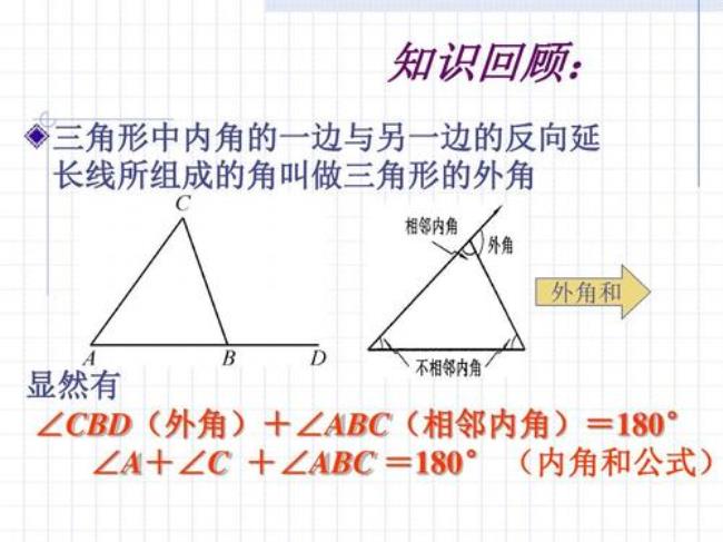 三角形外角和为什么不是720度