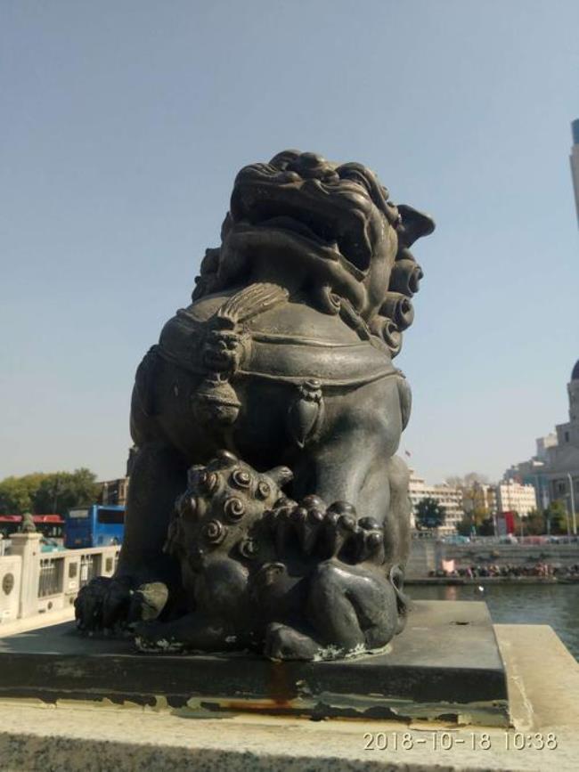 天津狮子林桥有多少只狮子