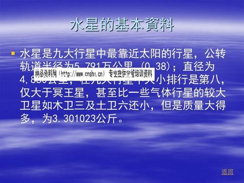 水星上都有什么资源