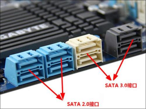 SATA硬盘如何连接到主板