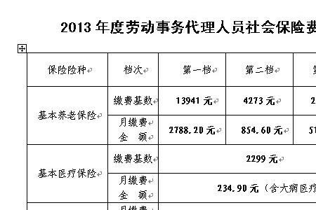 珠海自由职业者社保每月交多少