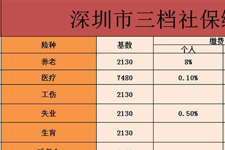 深圳集体户口社保缴多少