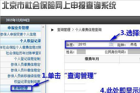 如何查询新版社保明细