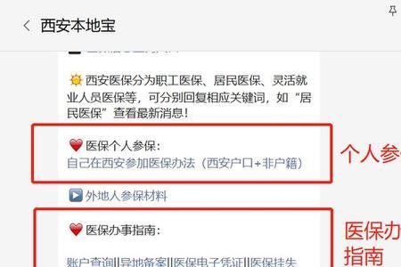 西安儿童居民医保怎么用