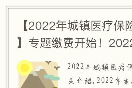 湖北城镇居民医保如何缴费2022