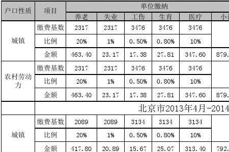 北京社保缴费时间