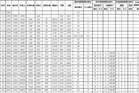 重庆社保个人缴费标准