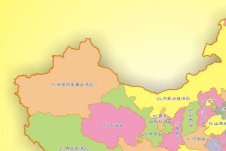 中国行政区划和简称图表