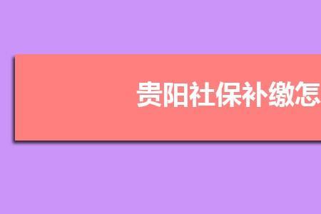 四川2022年补缴社保新政策