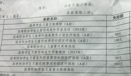 200元学生意外保险报销范围