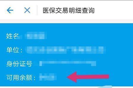医保历年账户余额怎么查询